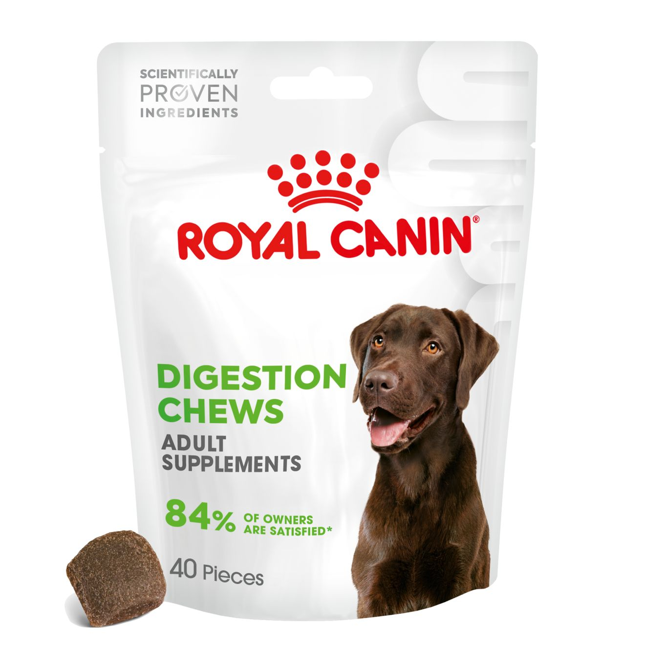 Royal Canin Dog Supplement for Digestion Soft Chews  160g