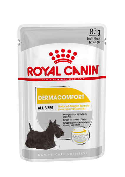 Royal Canin Dermacomfort Adult Wet Dog Food Pouches