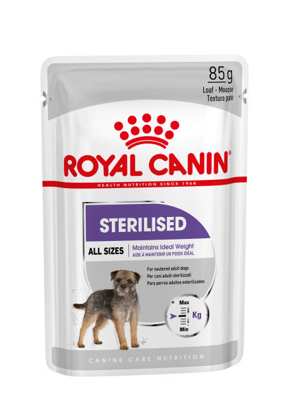 Royal Canin Sterilised Care Adult Wet Dog Food Pouches