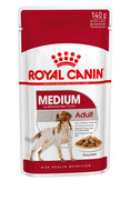 Load image into Gallery viewer, Royal Canin Medium Adult in Gravy Wet Dog Food
