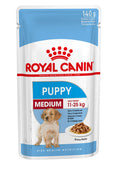 Load image into Gallery viewer, Royal Canin Medium Puppy in Gravy Wet Food
