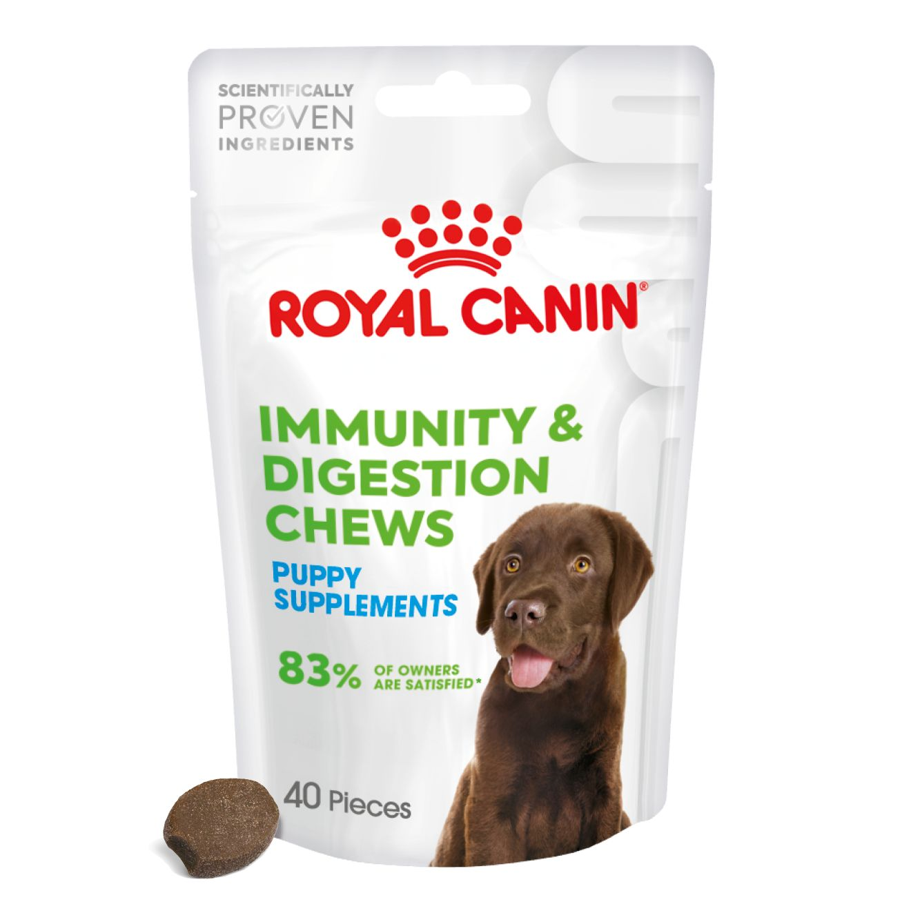 Royal Canin Puppy Supplement for Immunity & Digestion Soft Chews  100g