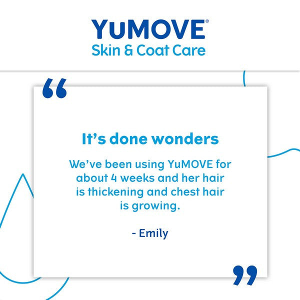 YuMOVE Skin & Coat Care Dog Supplement 500ml Moulting Support for Adult Dogs
