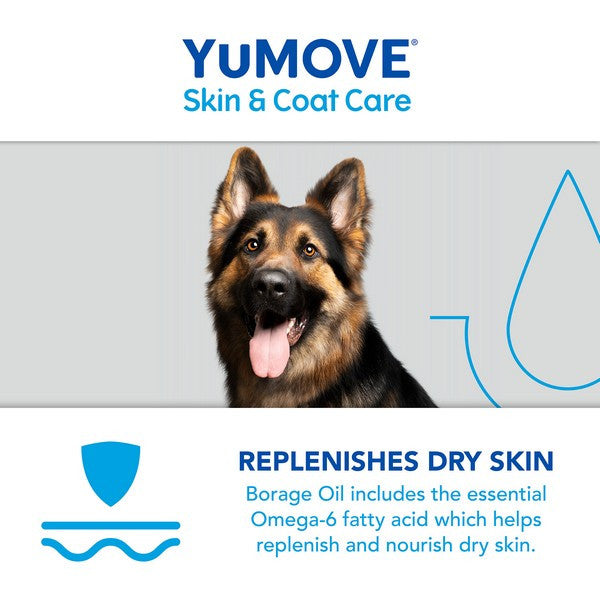 YuMOVE Skin & Coat Care Dog Supplement 500ml Moulting Support for Adult Dogs
