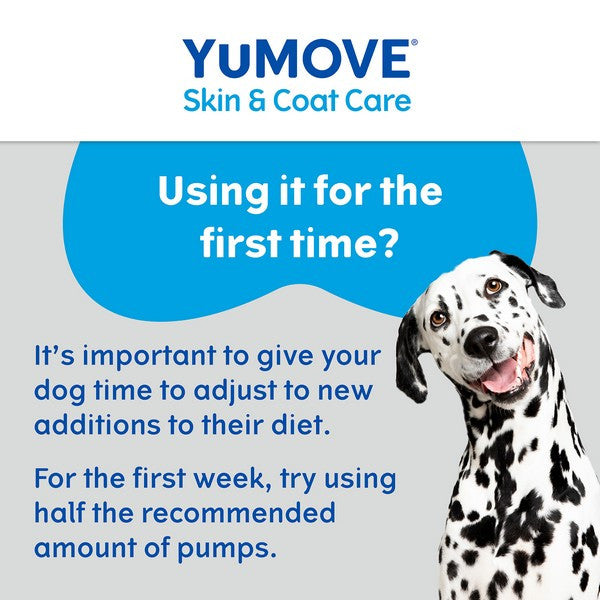 YuMOVE Skin & Coat Care Dog Supplement 500ml Moulting Support for Adult Dogs