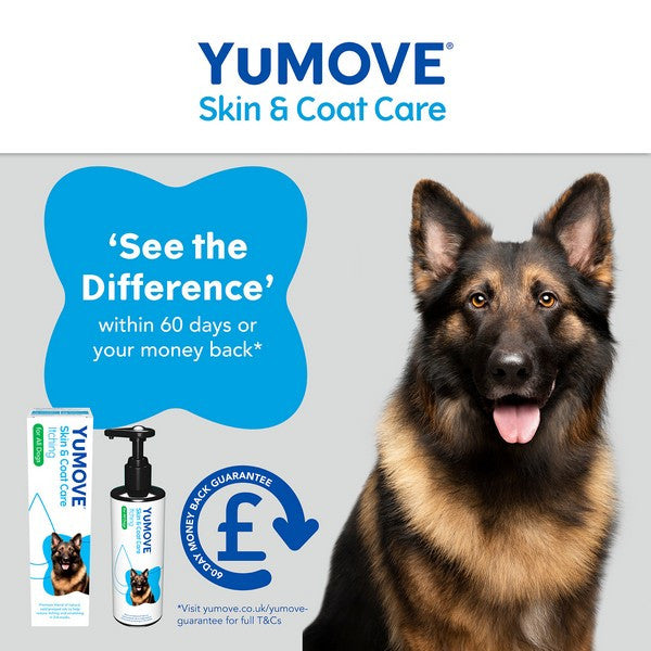 YuMOVE Skin & Coat Care Dog Supplement for Itching Relief Adult Dogs 500ml