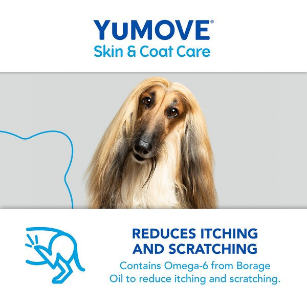 YuMOVE Skin & Coat Care Dog Supplement for Itching Relief Adult Dogs 500ml