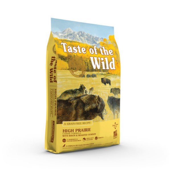 Taste of the Wild Grain-Free High Prairie Dry Dog Food 2kg Premium Canine Nutrition