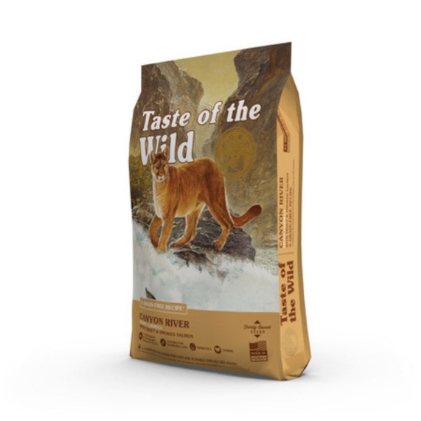 Taste of the Wild Grain-Free Dry Cat Food All Life Stages Canyon River Flavor 6.6kg