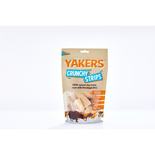 Yakers Crunchy Dog Chew Strips Healthy Treats for Dogs