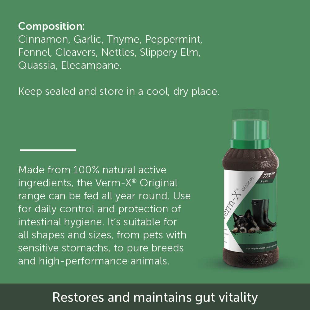 Verm X Liquid For Dogs 250ml