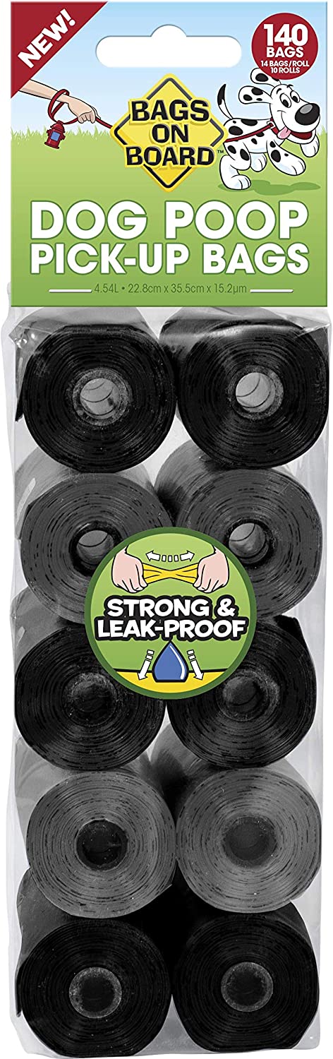 Bags On Board Neutral Dog Poop bags Rolls 140