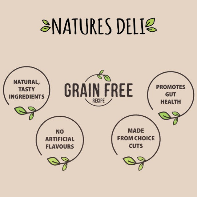 Natures Deli Chicken Jerky 100g
