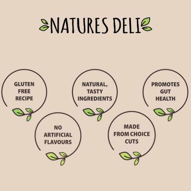 Natures Deli Chicken and Fish Sushi Bites 100g