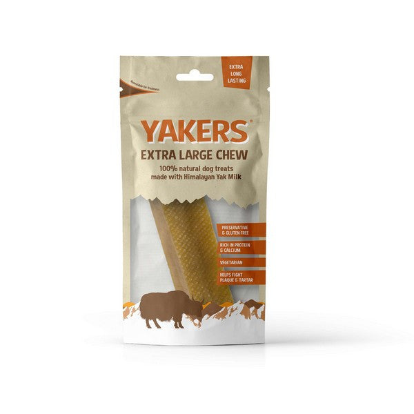 Yakers Durable Dog Chew Toy X-Large Single Pack for Aggressive Chewers