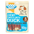 Load image into Gallery viewer, Good Boy Pawsley & Co Chewy Twists with Duck 90g Case of 10
