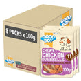 Load image into Gallery viewer, Good Boy Pawsley and Co Chewy Chicken Dumbbells 100g
