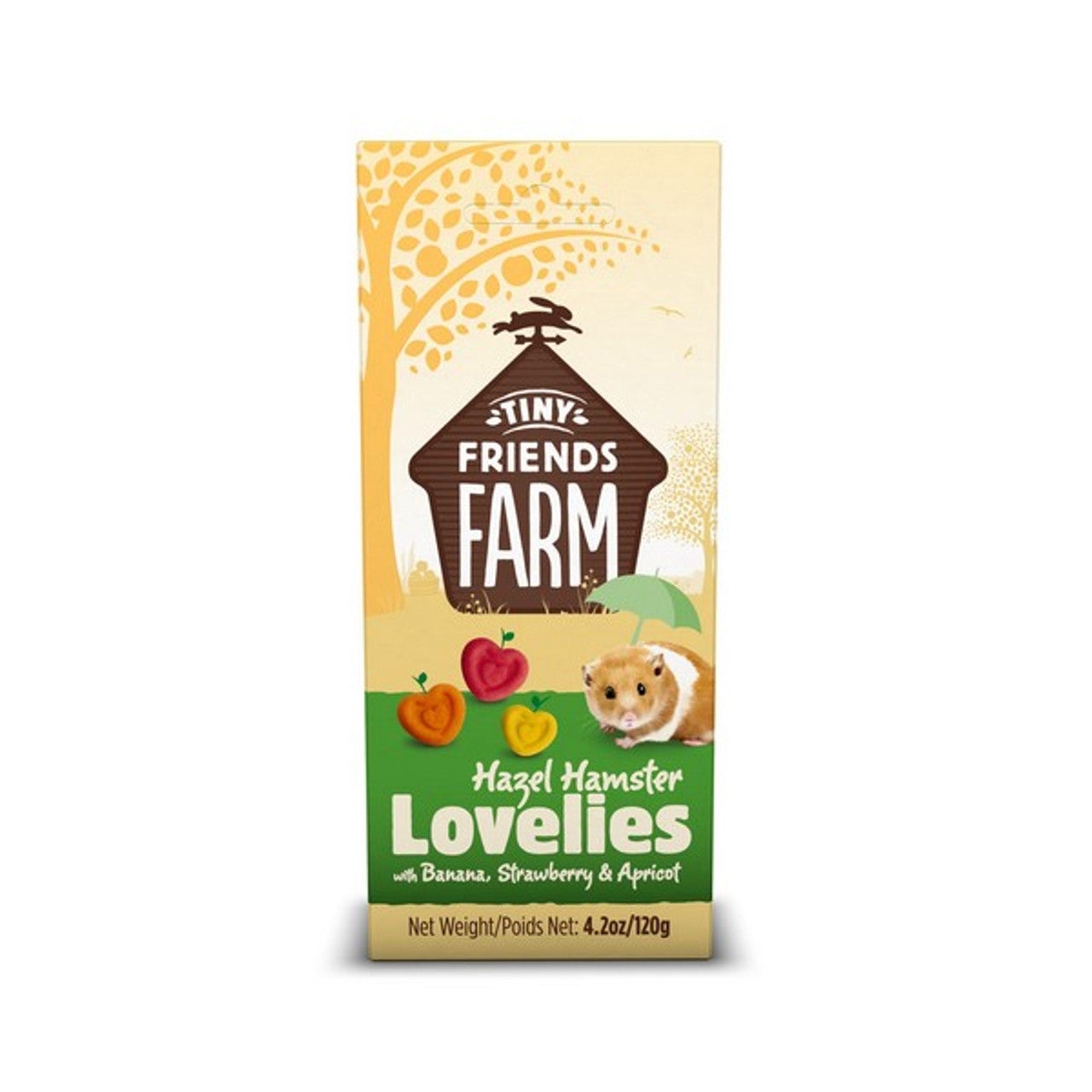 Supreme Hazel Lovelies Banana Strawberry & Apricot 120g
