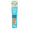 Load image into Gallery viewer, Good Boy Pawsley & Co Mega Chewy Twist Duck 70g Case of 18
