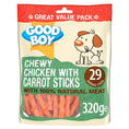 Load image into Gallery viewer, Good Boy Pawsley & Co Chicken & Carrot sticks 320g Case of 3
