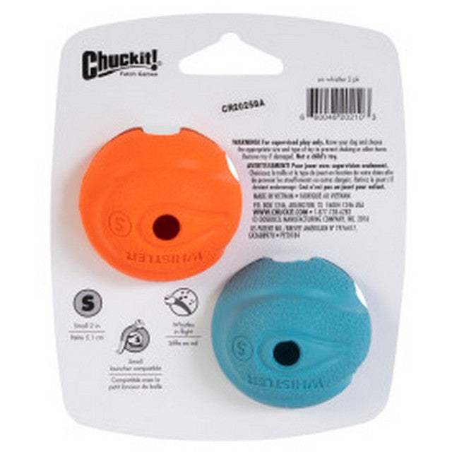 Chuckit! The Whistler Ball 2 Pack Small