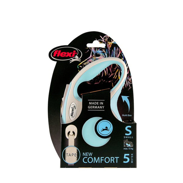 Flexi New Comfort Tape 5m Light Blue