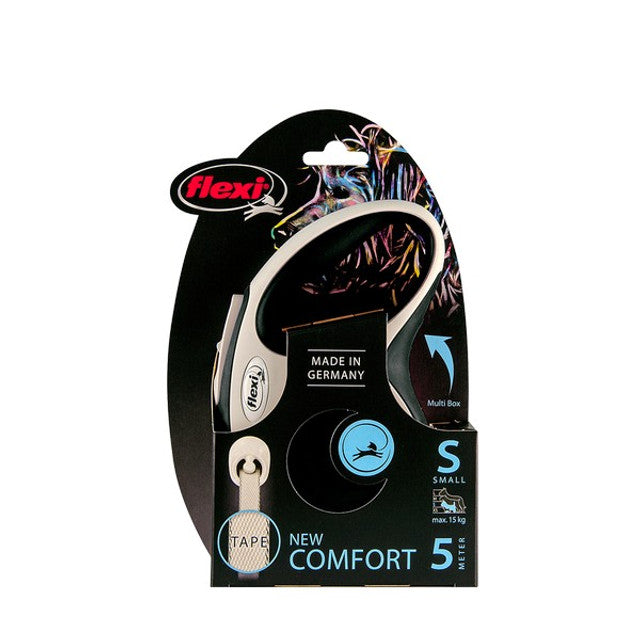 Flexi New Comfort Tape 5m Black