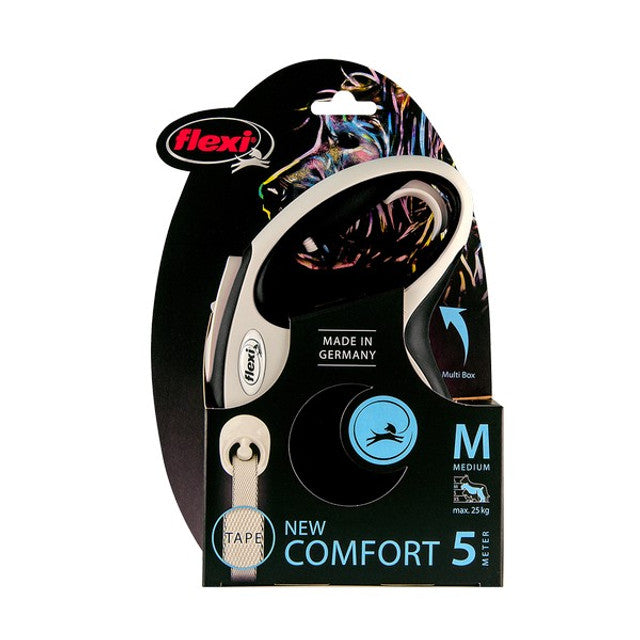 Flexi New Comfort Tape 5m Black