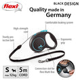 Load image into Gallery viewer, Flexi Black Design Cord 5m Blue
