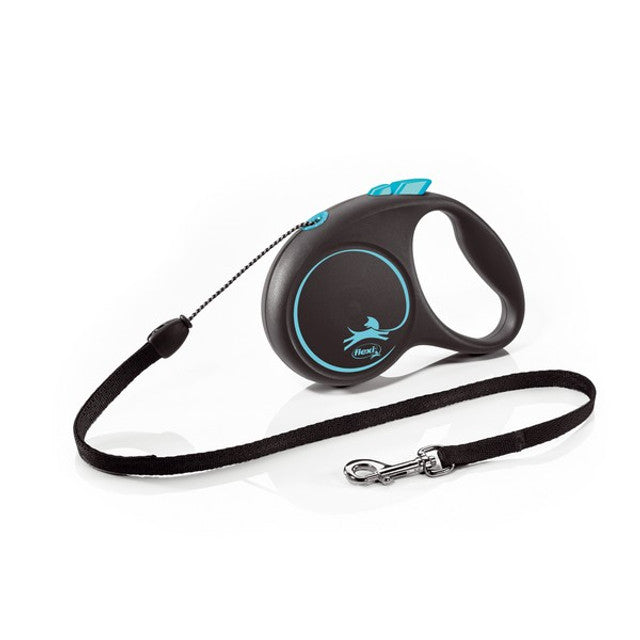 Flexi Black Design Cord 5m Blue