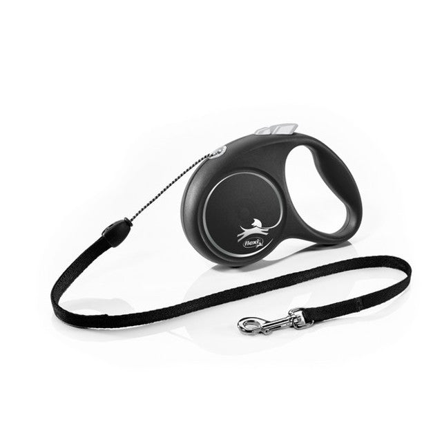 Flexi Black Design Cord 5m Black