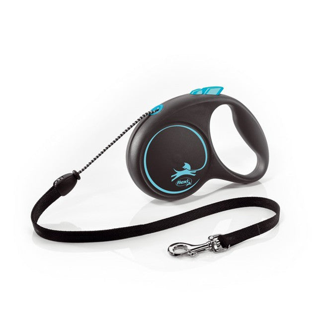 Flexi Black Design Cord 5m Blue