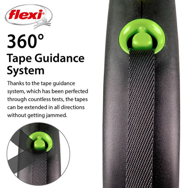 Flexi Black Design Tape 5m Green