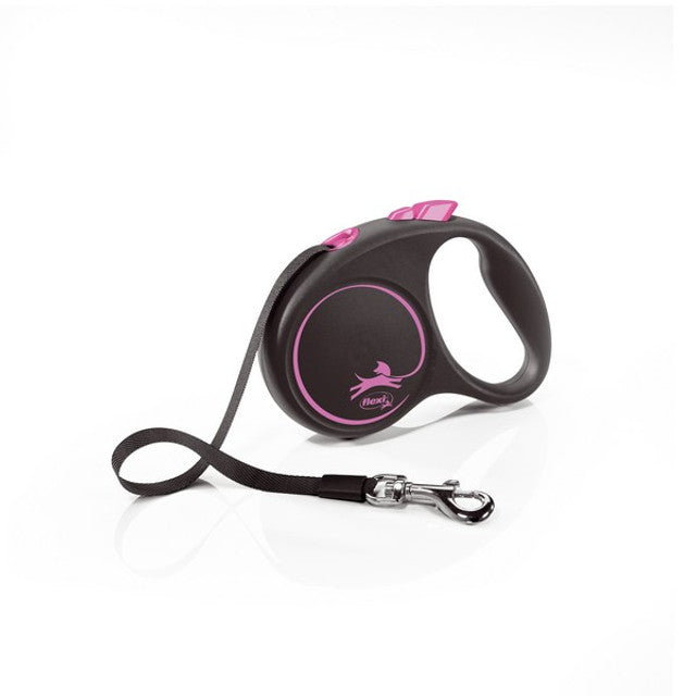 Flexi Black Design Tape 5m Pink