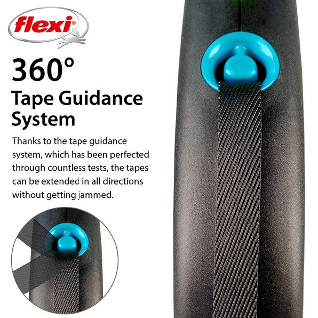 Flexi Black Design Tape 5m Blue