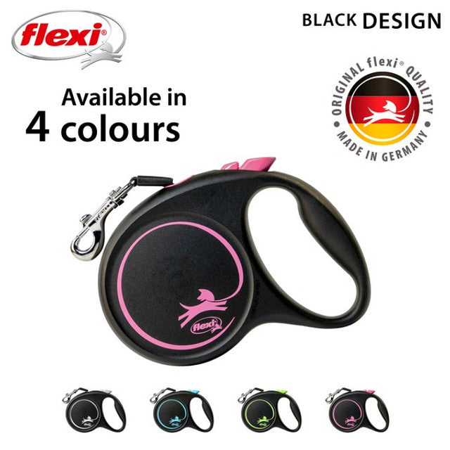 Flexi Black Design Tape 5m Pink