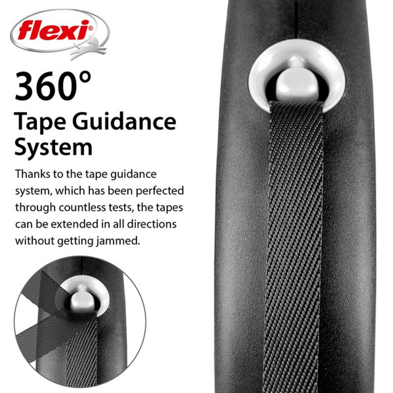 Flexi Black Design Tape 5m Black
