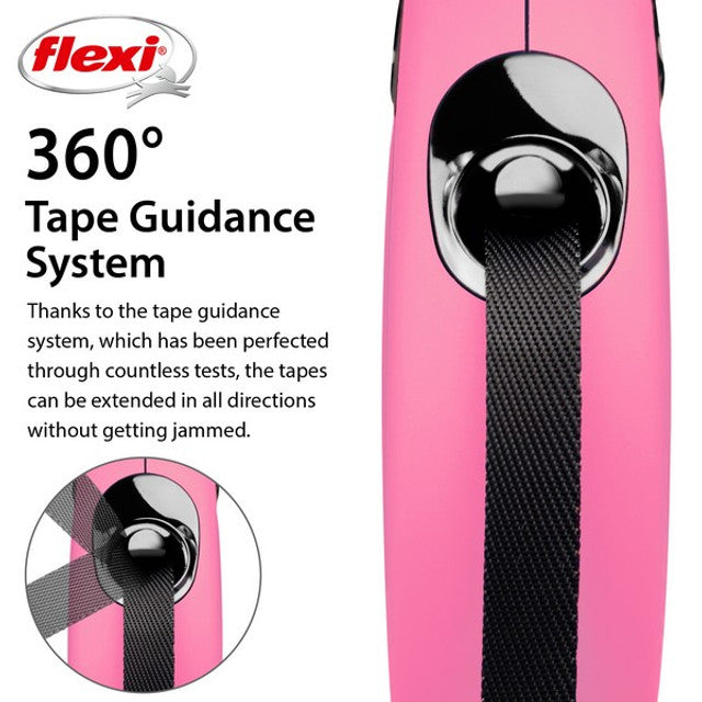 Flexi New Classic Tape 5m Pink