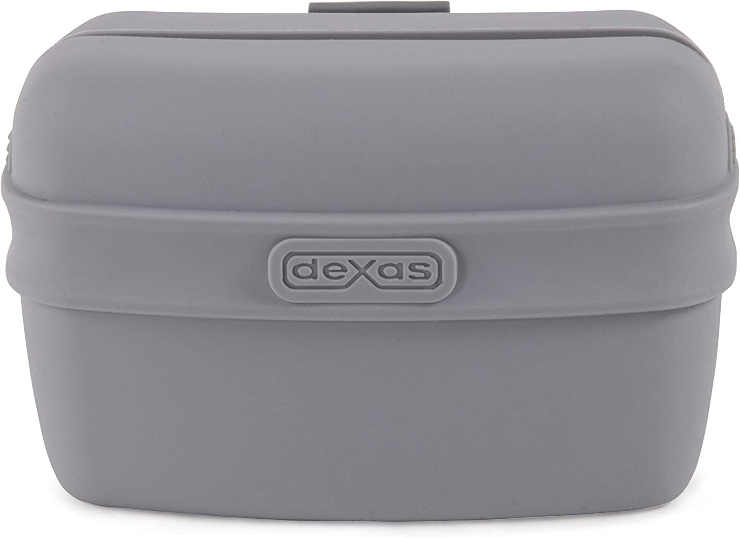 Dexas Dog Pouch Flexible Treat Training Clip Pouch, Light Gray