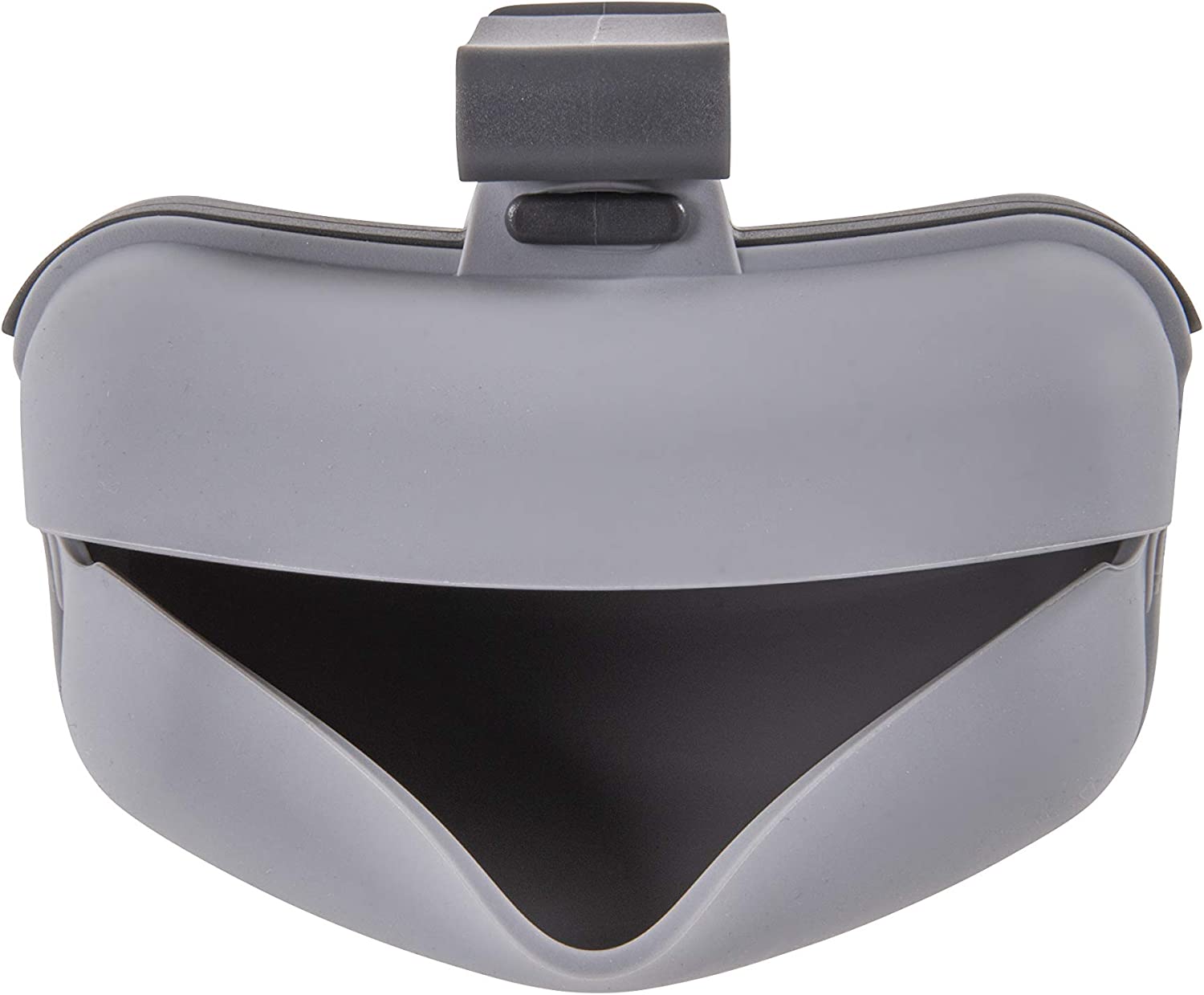 Dexas Dog Pouch Flexible Treat Training Clip Pouch, Light Gray