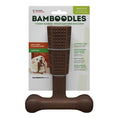 Load image into Gallery viewer, Bamboodles T Bone Chew Toy for Dogs Large 7Inch Beef Flavour
