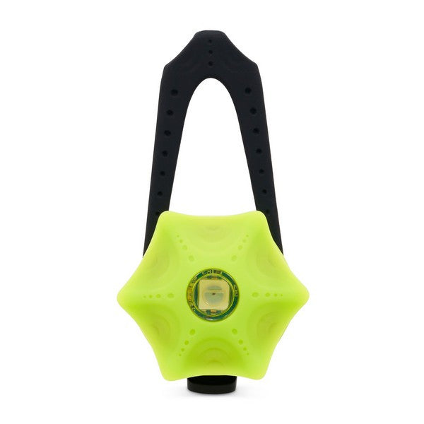 Animal Instincts Flashing Safety USB Dog Blinker Light Sunflower Shape, Yellow