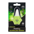 Load image into Gallery viewer, Animal Instincts Flashing Safety USB Dog Blinker Light Sunflower Shape, Yellow
