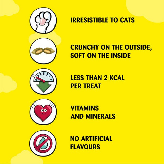 Dreamies Cat Treats with Catnip 200g