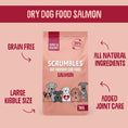 Load image into Gallery viewer, Scrumbles Dry Dog Food Adult Salmon 2kg
