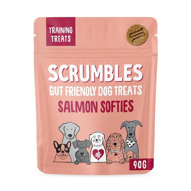 Scrumbles Salmon Chonks Meaty Treats 60g Case of 12