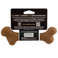 Load image into Gallery viewer, Pet Qwerks Dinosaur BarkBone Peanut Butter Wood Chew Toy Small
