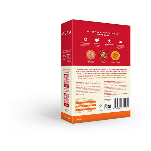 Coya Adult Dog Food - Turkey 150g