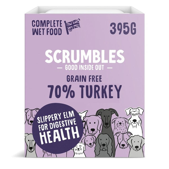 Scrumbles Wet Dog Food Meat Variety Pack 6x395g