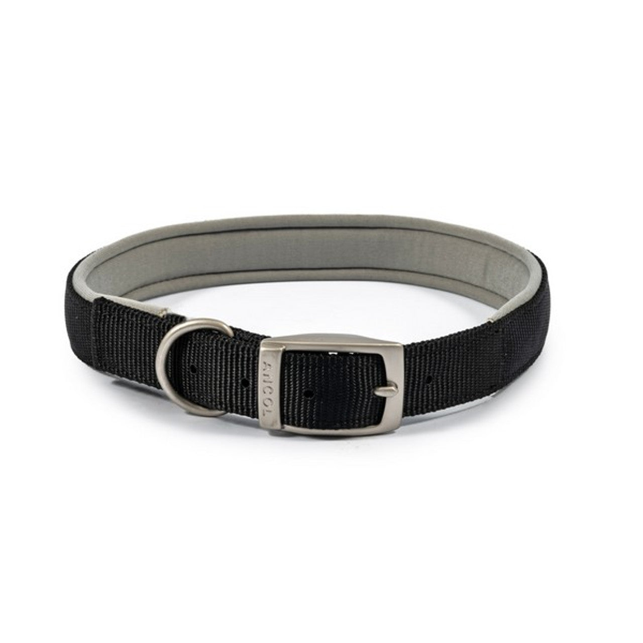 Ancol Padded Viva Collar Black